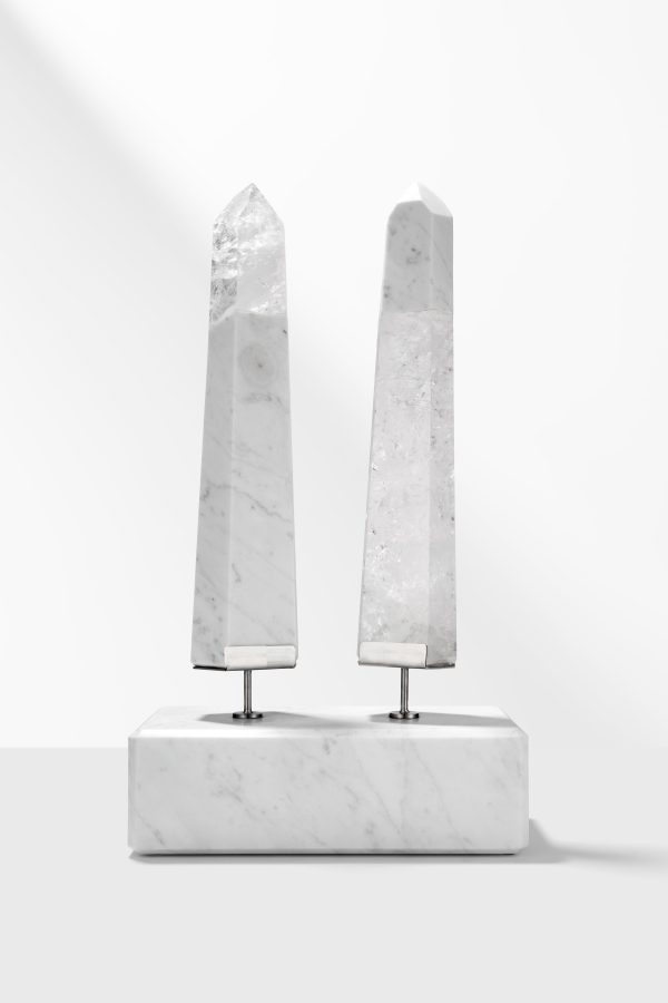 Abstract Sculpture “Twin Towers”