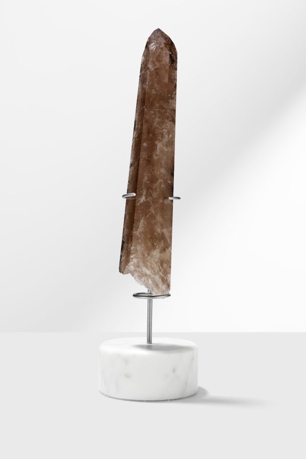 Smokey Caramel Quartz Crystal Point