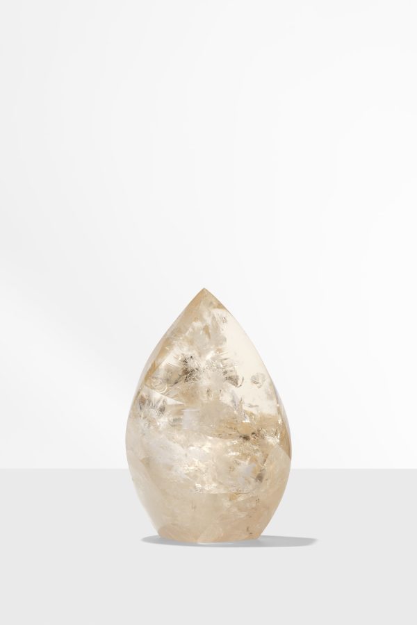 Polished Lemurian Quartz Flame