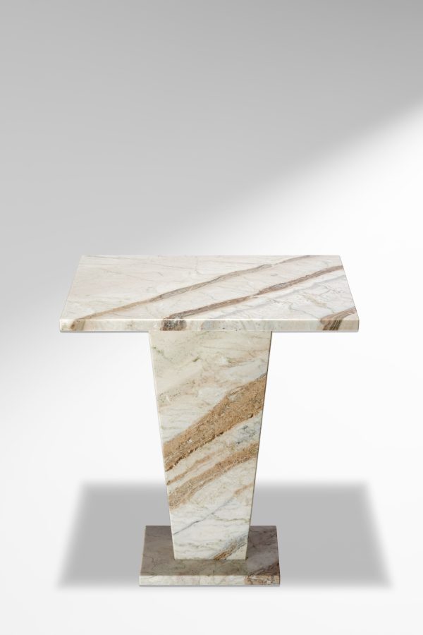 Pair of bespoke Corteccia Quartzite Lamp/Side tables